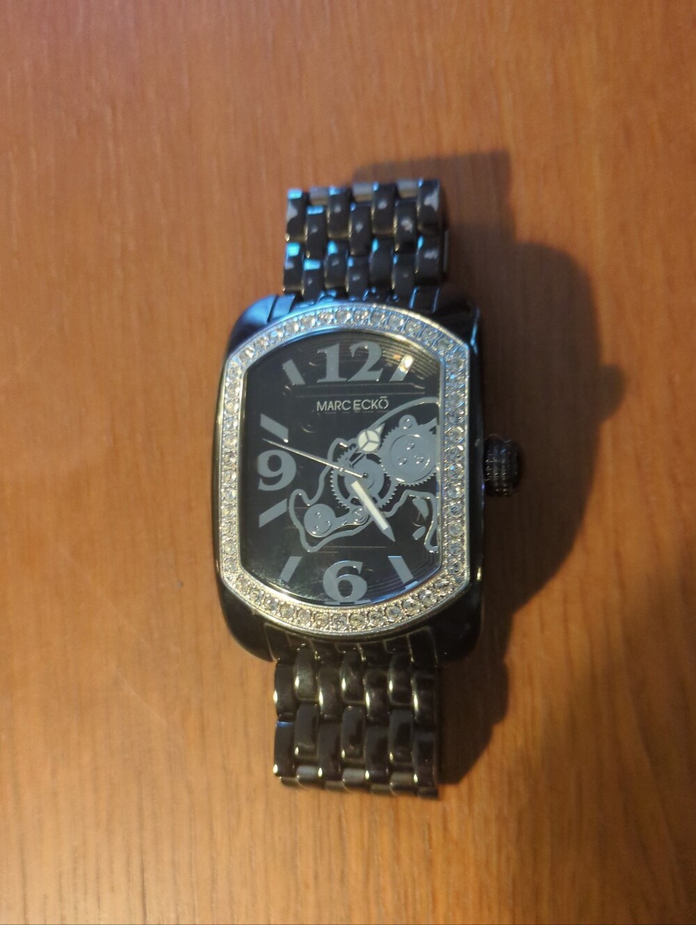 Marc Ecko E15032G1 Black Crystal Accent Men's Watch
